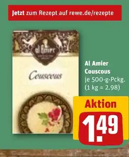 REWE Al Amier Couscous je tilbud