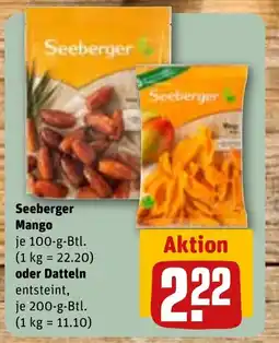 REWE Seeberger Mango tilbud