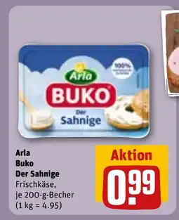 REWE Arla Buko Der Sahnige Frischkäse, tilbud