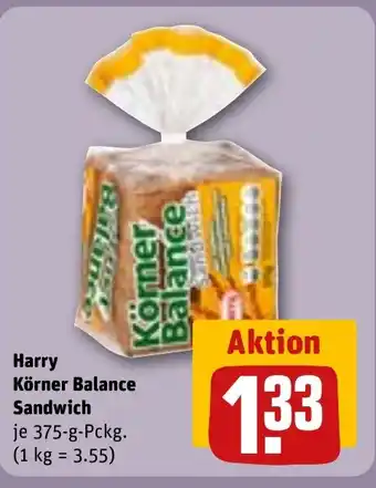 REWE Harry Körner Balance Sandwich tilbud