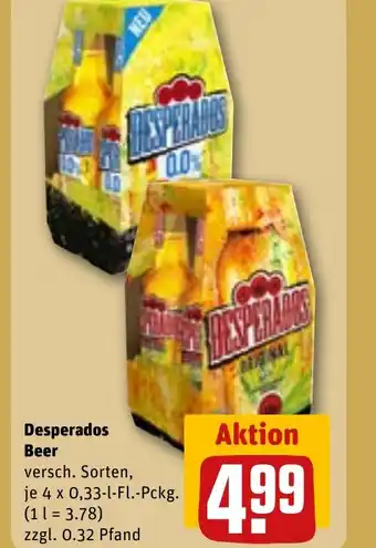 REWE Desperados Beer tilbud