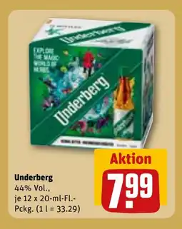 REWE Underberg 44% Vol., tilbud