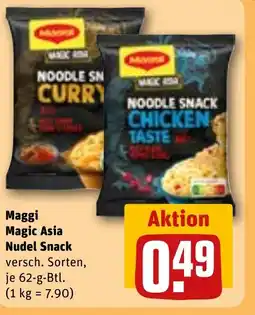 REWE Maggi Magic Asia Nudel Snack tilbud