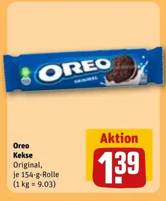 REWE Oreo Kekse Original, tilbud