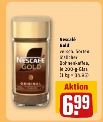 REWE Nescafé Gold tilbud