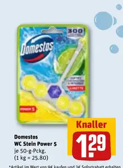 REWE Domestos WC Stein Power 5 tilbud