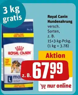 REWE Royal Canin Hundenahrung tilbud