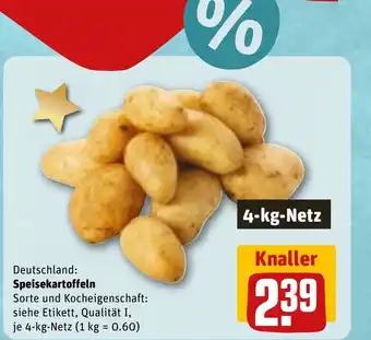 REWE Deutschland: Speisekartoffeln tilbud