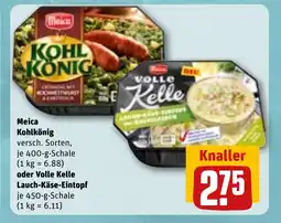 REWE Meica Kohlkönig versch. Sorten, tilbud