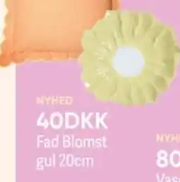 BigDollar NYHED 40DKK Fad Blomst gul tilbud