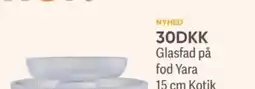 BigDollar NYHED Glasfad på fod Yara 15 cm Kotik tilbud