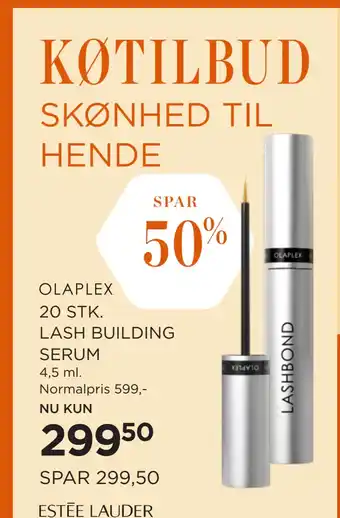 Salling OLAPLEX 20 STK LASH BUILDING SERUM tilbud