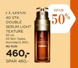 Salling 40 STK. DOUBLE SERUM LIGHT TEXTURE tilbud