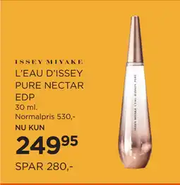 Salling L’EAU D’ISSEY PURE NECTAR EDP tilbud