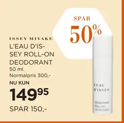 Salling L’EAU D’ISSEY ROLL-ON DEODORANT tilbud