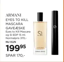 Salling EYES TO KILL MASCARA GAVEÆSKE tilbud