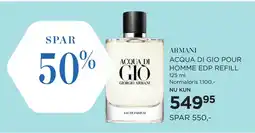 Salling ACQUA DI GIO POUR HOMME EDP REFILL tilbud