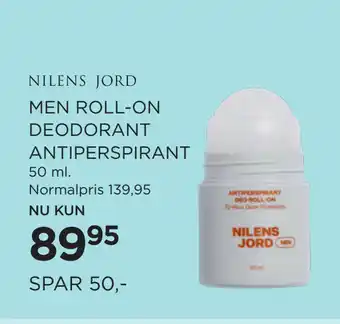 Salling MEN ROLL-ON DEODORANT ANTIPERSPIRANT tilbud