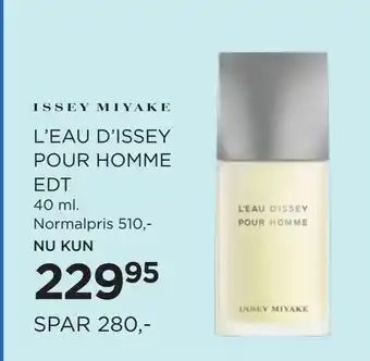 Salling L’EAU D’ISSEY POUR HOMME EDT tilbud