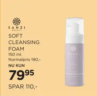 Salling SOFT CLEANSING FOAM tilbud