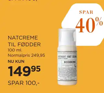 Salling NATCREME TIL FØDDER tilbud