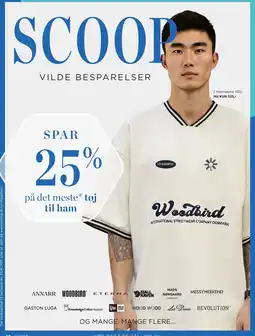 Salling SPAR 25% på det meste* tøj til ham tilbud