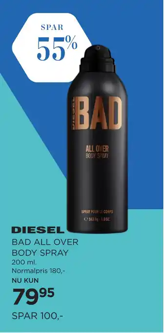 Salling BAD ALL OVER BODY SPRAY tilbud