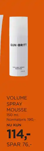 Salling VOLUME SPRAY MOUSSE tilbud