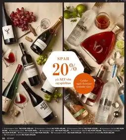 Salling SPAR 20% på ALT vin og spiritus tilbud