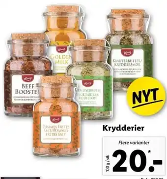 Lidl Krydderier 100 g tilbud