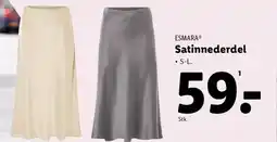 Lidl ESMARA® Satinnederdel tilbud