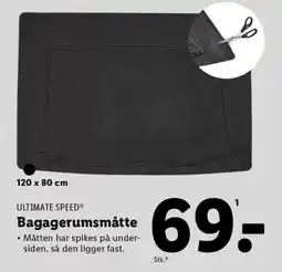 Lidl ULTIMATE SPEED® Bagagerumsmåtte tilbud