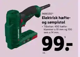 Lidl PARKSIDE® Elektrisk hæfte- og sømpistol tilbud