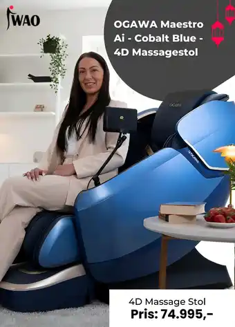 IWAO 4D Massage Stol tilbud