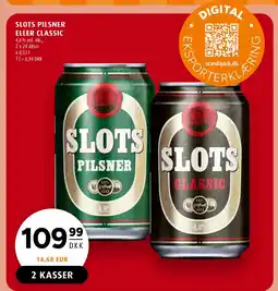 Scandinavian Park SLOTS PILSNER ELLER CLASSIC tilbud