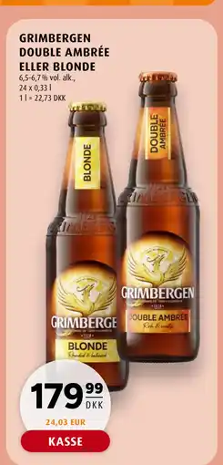 Scandinavian Park GRIMBERGEN DOUBLE AMBRÉE ELLER BLONDE tilbud