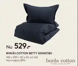 SENG BORÅS COTTON BETTY SENGETØJ tilbud