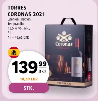 Scandinavian Park TORRES CORONAS 2021 tilbud