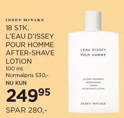 Salling L'EAU D'ISSEY POUR HOMME AFTER-SHAVE LOTION tilbud