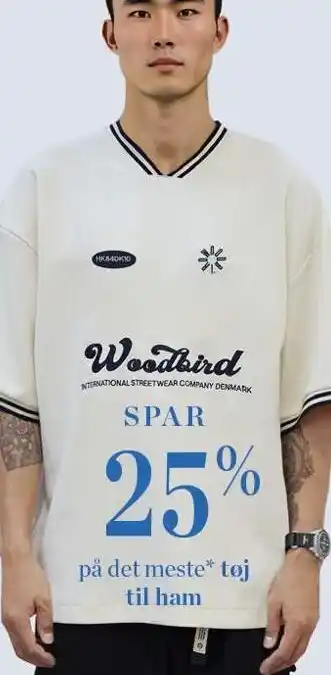 Salling SPAR 25% på det meste tøj til ham tilbud