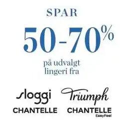 Salling SPAR 50-70% PÅ UDVALGT LINGERI tilbud