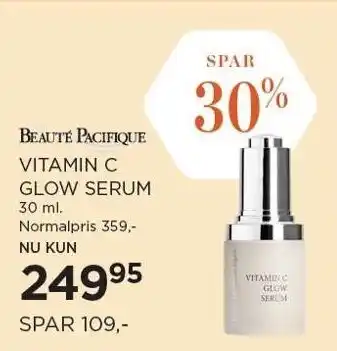 Salling VITAMIN C GLOW SERUM 30 ml tilbud