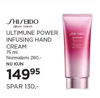 Salling ULTIMUNE POWER INFUSING HAND CREAM 75 ml tilbud