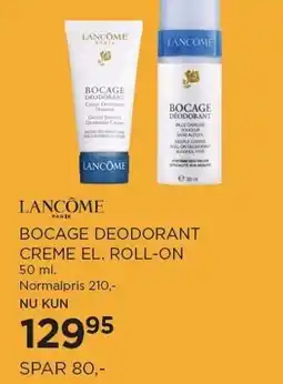 Salling BOCAGE DEODORANT CREME EL. ROLL-ON 50 ml tilbud