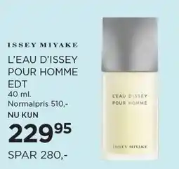 Salling L'EAU D'ISSEY POUR HOMME EDT 40 ml tilbud