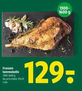 Coop 365 Frossen lammekølle tilbud