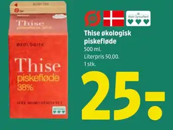 Coop 365 Thise økologisk piskefløde tilbud