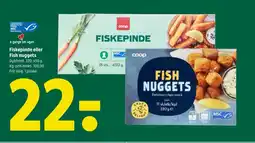 Coop 365 Fiskepinde eller Fish nuggets tilbud