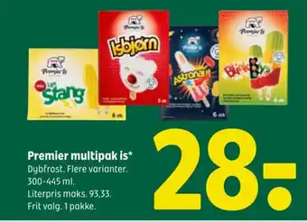 Coop 365 Premier multipak is tilbud