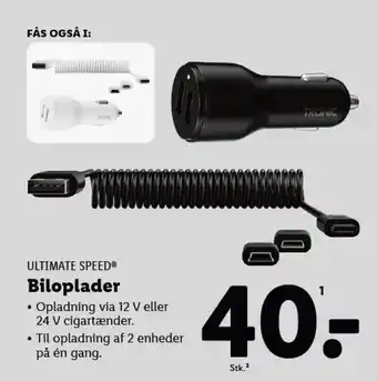 Lidl ULTIMATE SPEED® Biloplader tilbud